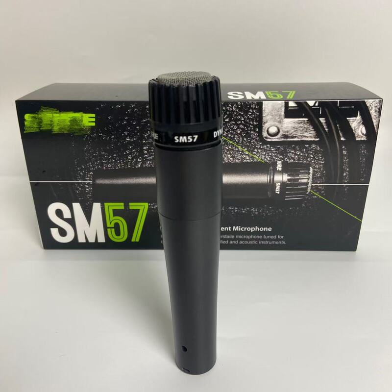 クロスボーダーサプライハイエンド有線ダイナミックSM57マイクプロフェッショナル録音ダビング放送楽器ピックアップマイク|undefined