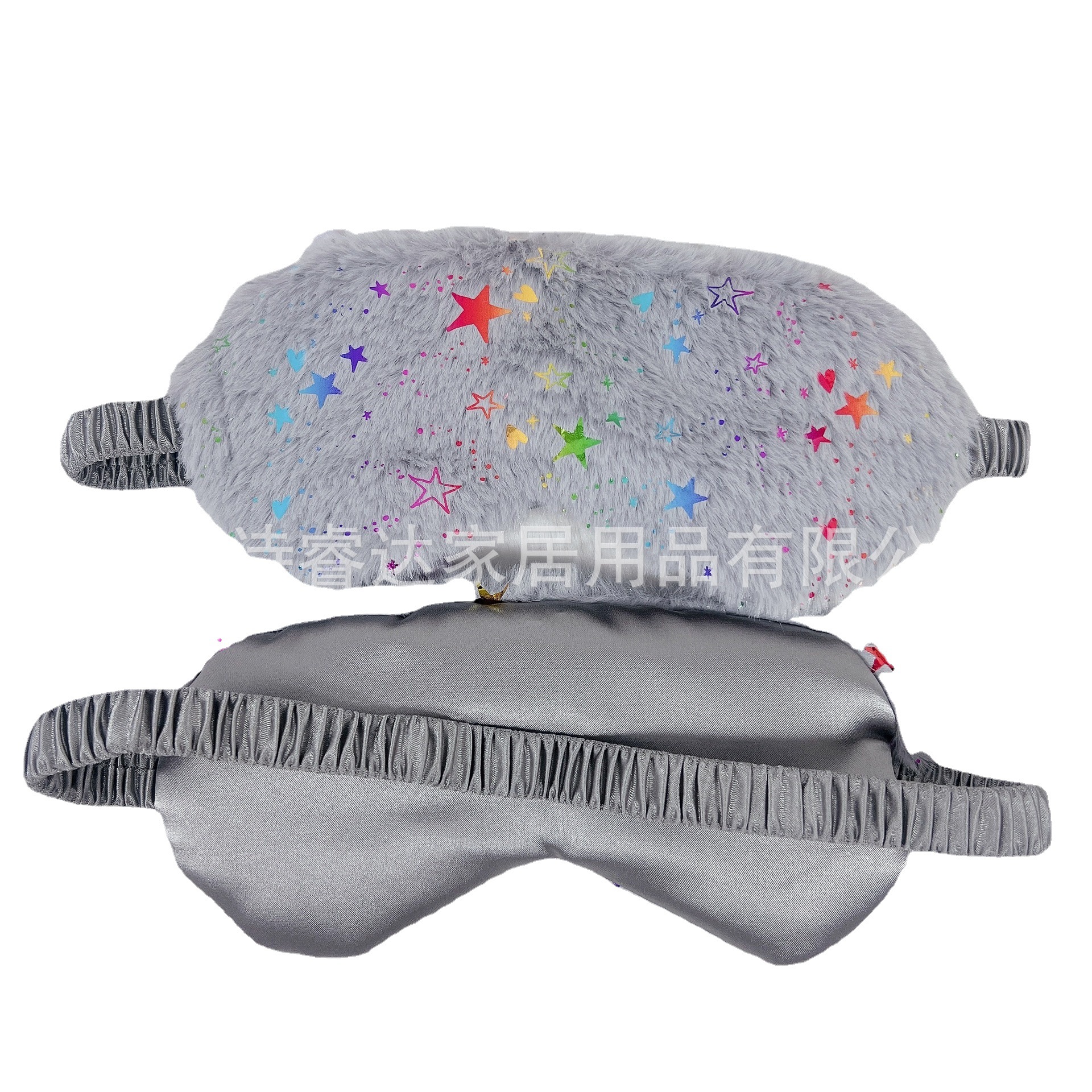 Dibujos animados lindo felpa estrella conejo piel sombreado sueño máscara de ojo regalo promoción niños y niñas dormir máscara de ojo