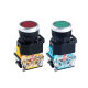LA38-11 LA38-11BN flat button switch self-locking self-resetting type opening 22mm one open and one closed