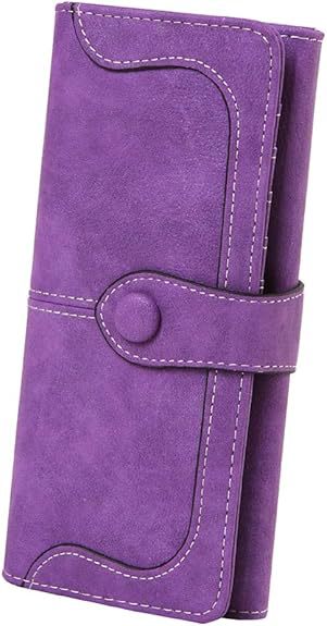 Suphiar personalizado comercio exterior transfronterizo larga billetera de damas Europa y América retro gran capacidad billetera de cambio multi-tarjeta