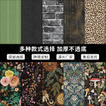 跨境专供墙纸房间改造装饰画用品背景墙布和宿舍墙纸自粘家用墙贴