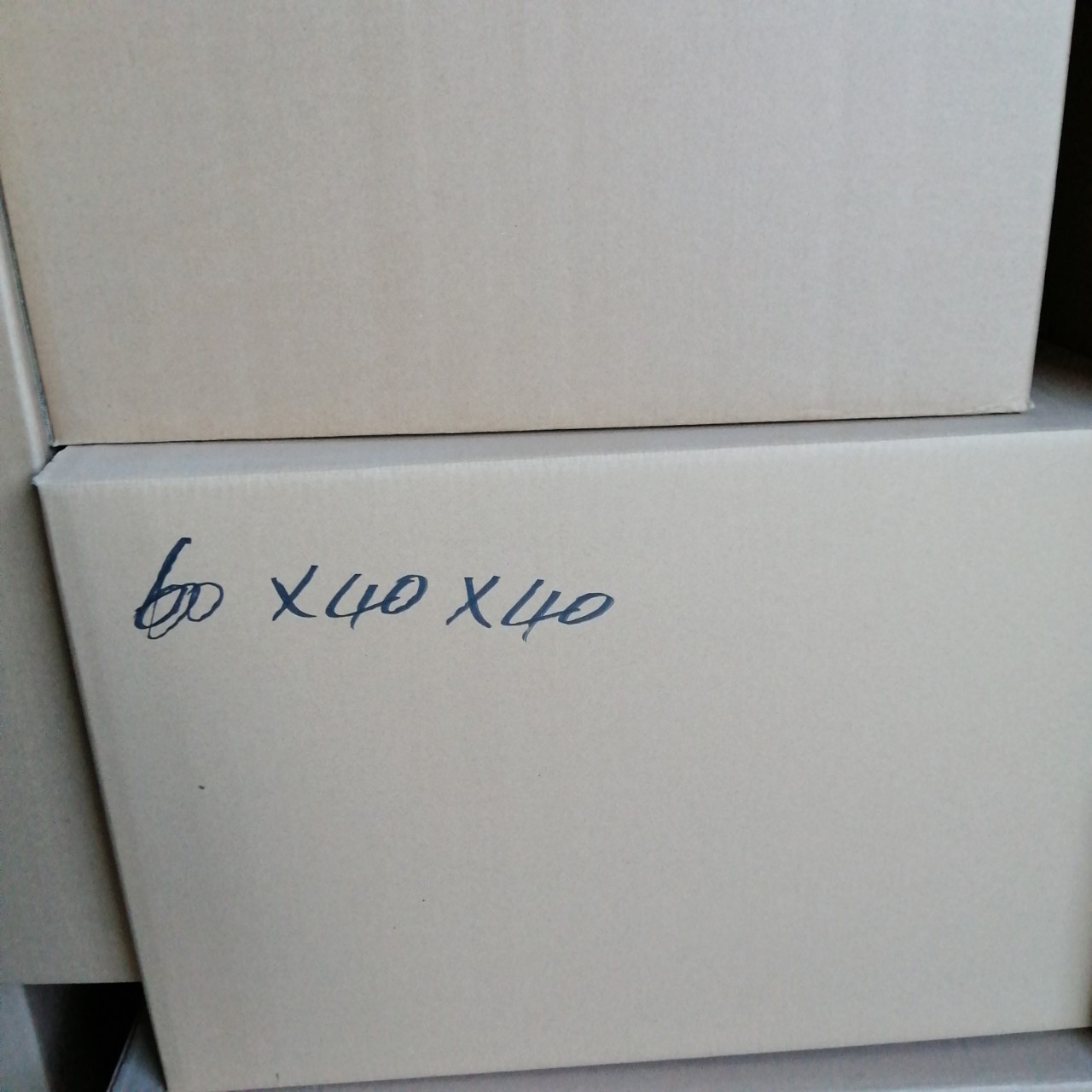 空白新纸箱现货批发二手旧搬家收纳整理箱周转箱快递物流加厚