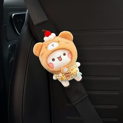 Seat belt shoulder pad – Model Car Seatbelt Shoulder Pads - burnt-bear-one-or-two-single-pack