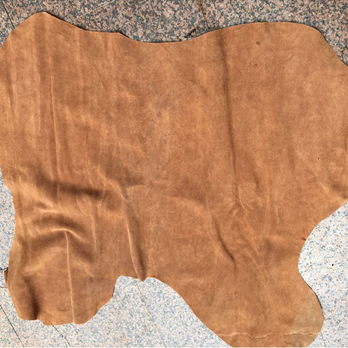 舞蹈鞋毛底，二层反绒牛皮，皮芯