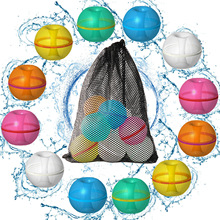 亚马逊跨境夏季热销升级版水爆球新款水上玩具磁铁水球甜甜圈水球