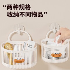 ハンギングバスケット多機能バスルーム廃棄物フェイスタオル収納バスケットキッチン寮ベッドサイド壁掛けバスケット