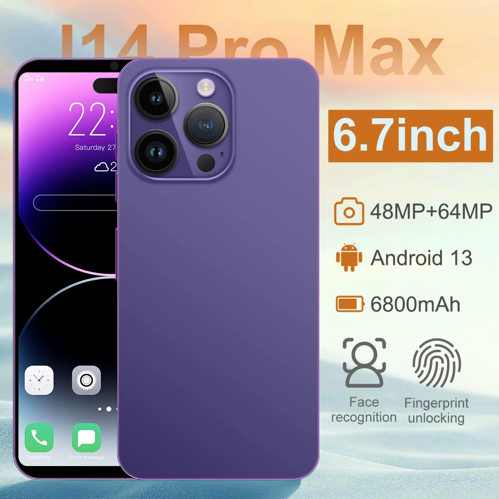 Мобильный телефон, умные часы, экран, Intel Core i14, 14ProMax, импортный, 16G