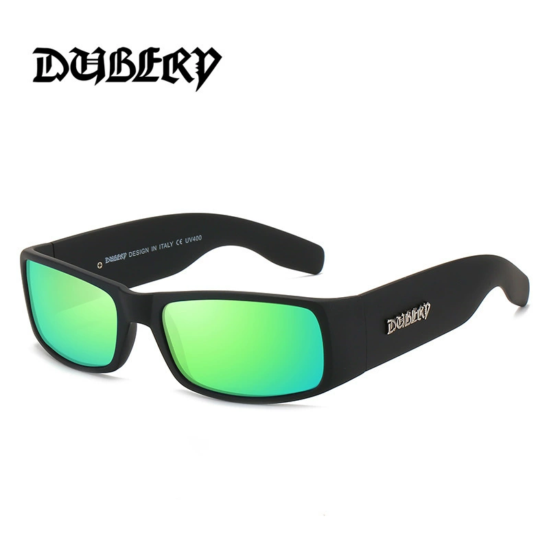 Dubry новые поляризованные пленочные очки с покрытием, очки спортивные, driving sunglasses Gothic стиль D165