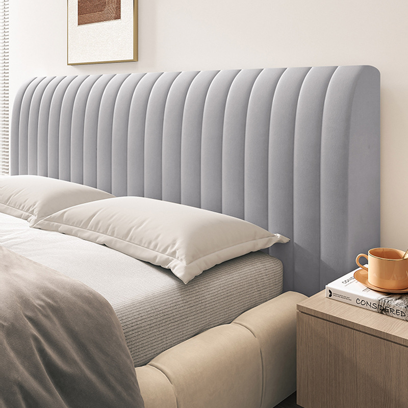 Funda acolchada gruesa de alta gama para cabecero de cama, funda protectora universal antipolvo de cobertura completa y suave para cama de madera, nuevo modelo 2024.