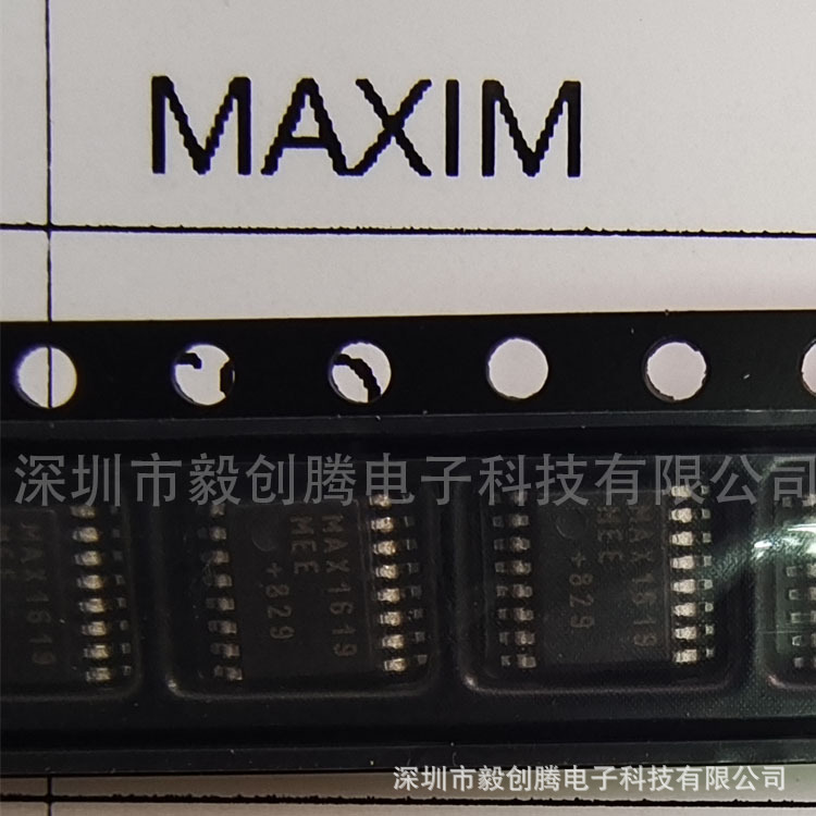 现货热卖MAX1619MEE+接口芯片传感器接口芯片全新原装