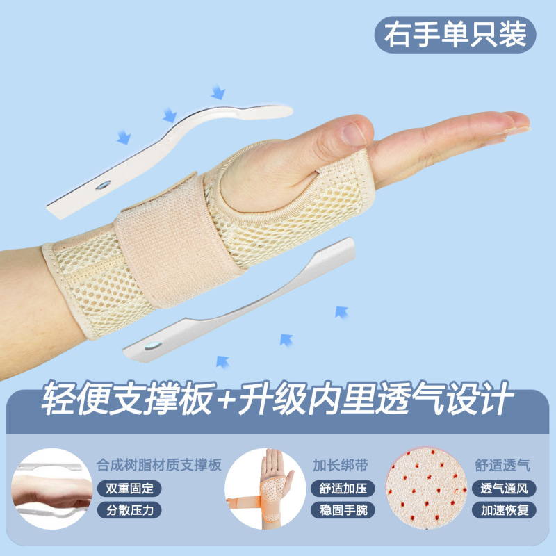手腕固定器护腕腱鞘关节支具护套腕带男护手腕套手女护具钢板批发|undefined
