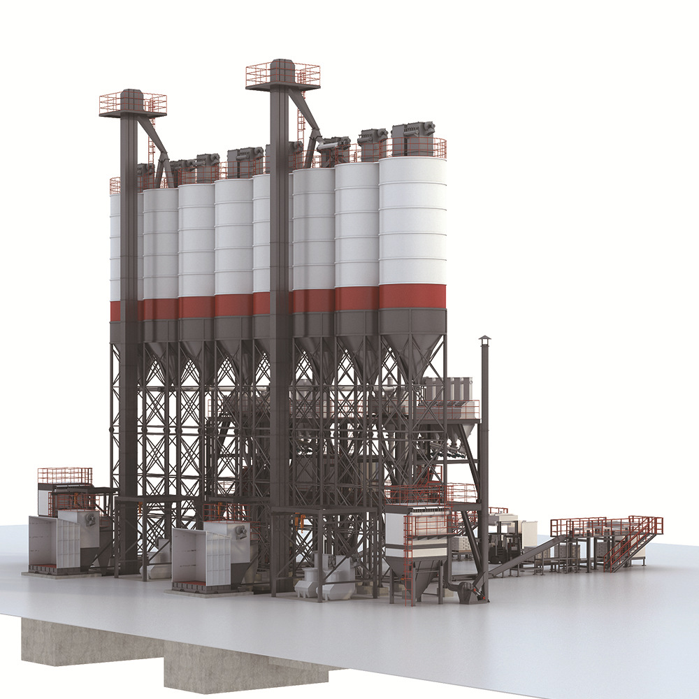 厂家直销车间式干混砂浆搅拌站 丰富行业经验 FBC系列砂浆搅拌站