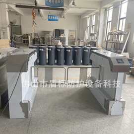 不锈钢单位入口通道自动摆闸门 智能人脸识别人行通道前后摆动门