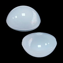 源厂推荐45mm直径奶白色灯罩乳白色灯罩 PC灯罩球泡灯罩 蜡烛灯罩