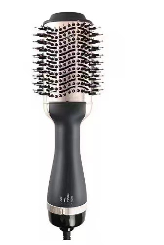 Cepillo de aire caliente 4 en 1, peine alisador y rizador eléctrico para el cabello