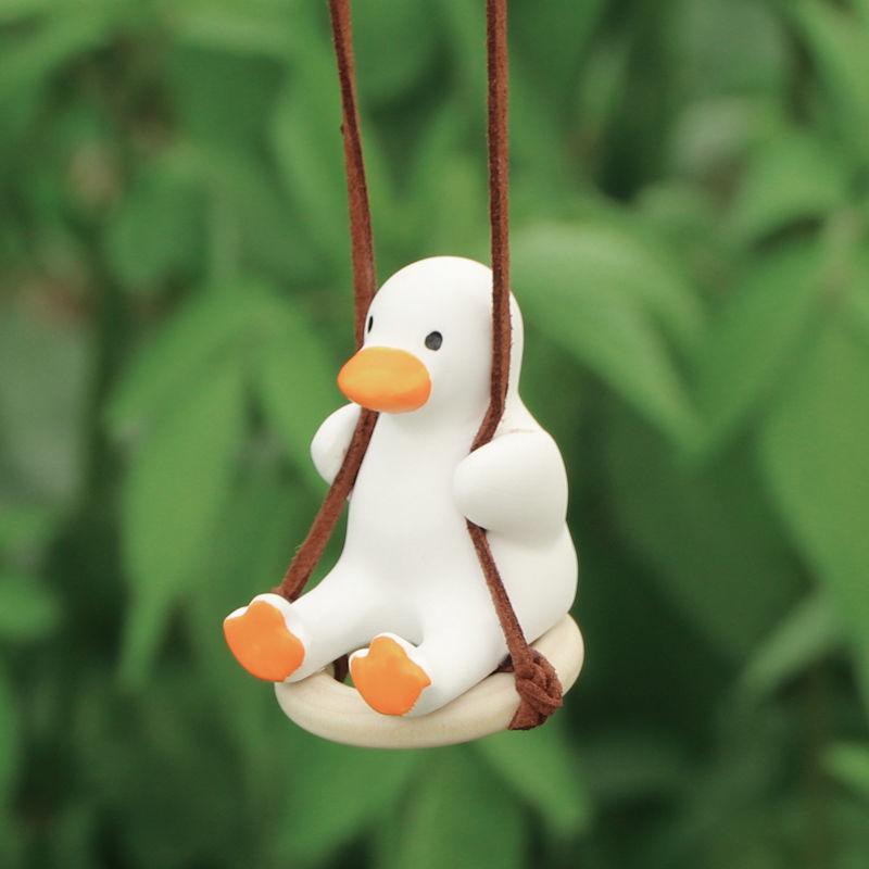 Cute Swing Duck Pendant Car Decoration Supplies display picture 2