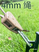 天幕风绳收紧器紧线滑轮户外露营反光绳拉紧调节器帐篷搭建
