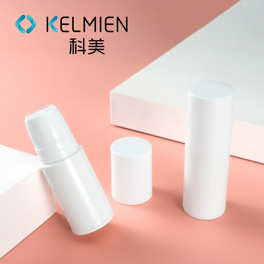 白色修容棒管可制定高光阴影膏壳遮瑕棒包材化妆品塑料包装壳