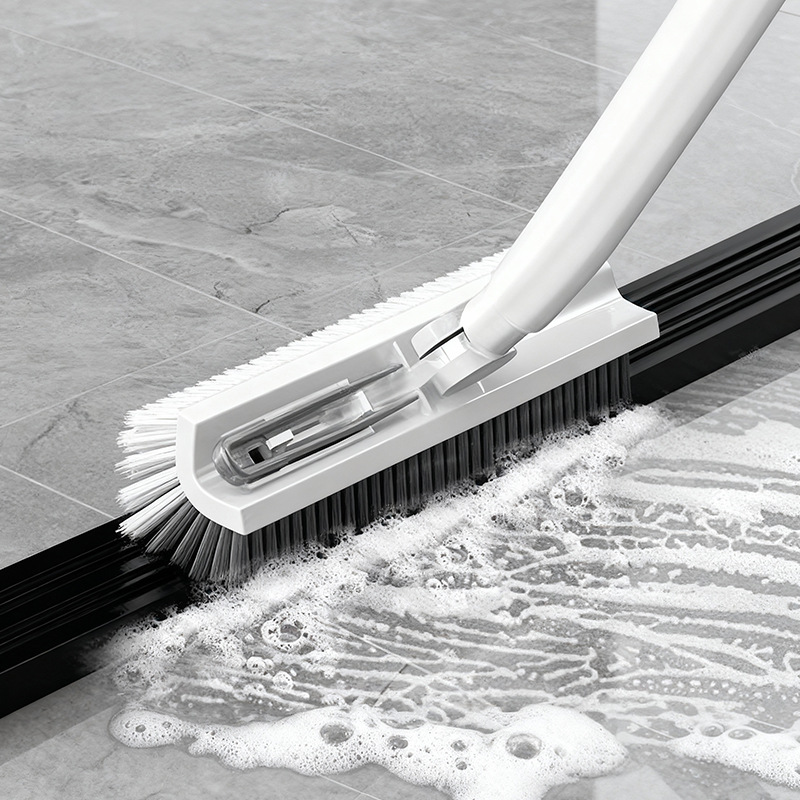 Floor brush toilet brush cleaning brush floor seam brush long handle…