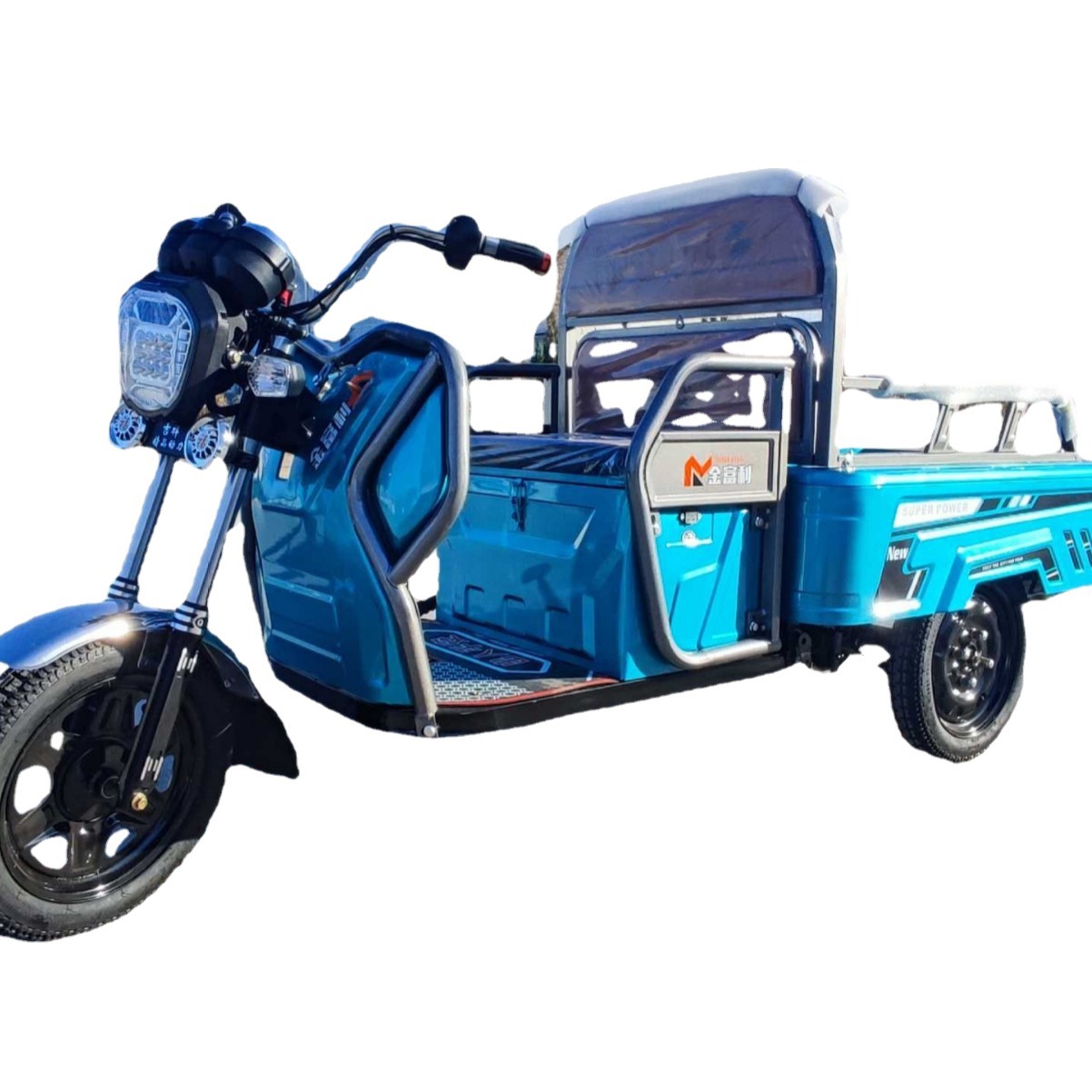 Triciclo eléctrico para personas mayores Triciclo eléctrico de pasajeros Triciclo de ocio Triciclo de motocicletas de tres ruedas
