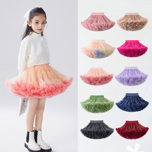Lingfeng Clothing Second Generation Super Tutu Skirt Children's Day Princess Tutu Skirt Ballet Tutu for Girls