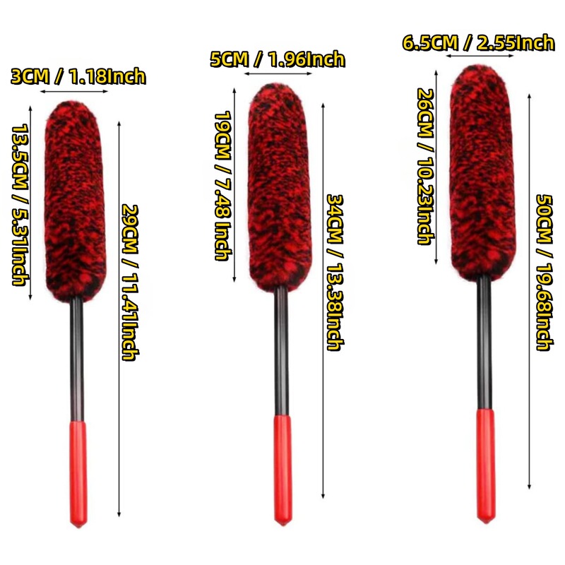 Cross-Border Car Tire and Wheel Cleaning Brush, Wool Stick, Car Wash and Beauty Care, Large, Medium, Small Size, Long Handle Steel Rim Cleaning Brush Cross-Border Car Tire and Wheel Cleaning Brush, Wool Stick, Car Wash and Beauty Care, Large, Medium, Small Size, Long Handle Steel Rim Cleaning Brush