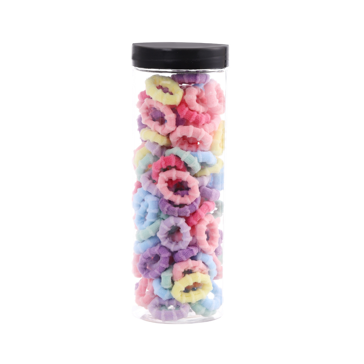 Anillo de cabello para niños color caramelo cabello para niñas 2025 nuevo cabello de cabello de alta sensación de banda de goma para el cabello