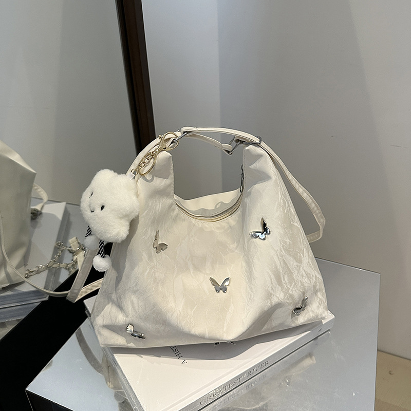 Bolsas de gran capacidad para mujeres 2024 nuevo verano de alto nivel nicho nicho viaje tote de hombro mochila de hombro