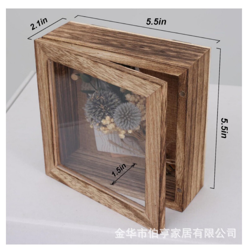 Wooden Extra-Large Hollow Opening and Closing Display Frame for DIY Crafts, Doll Figurines, Dried Flower Frames, Insect and Butterfly Specimen Frames Wooden Extra-Large Hollow Opening and Closing Display Frame for DIY Crafts, Doll Figurines, Dried Flower Frames, Insect and Butterfly Specimen Frames