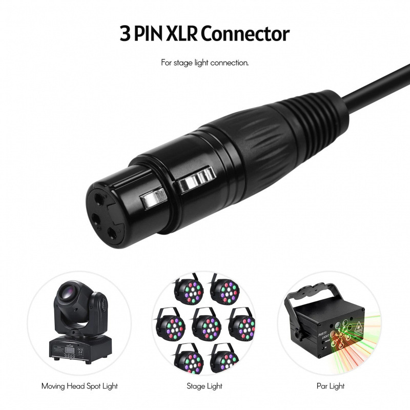 跨境电商热销款USB转dmx512适配器控台 舞台灯电脑软件