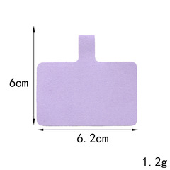 New Felt Pad Phone Lanyard Clip, Phone Charger Holder, Fixed Card Phone Case, Decorative Phone Accessory, Sticker