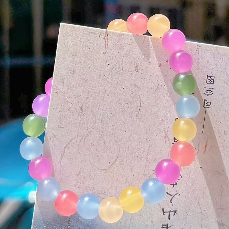 变色手串高温紫外线变色手串变紫色变红色手饰礼品光变手串|undefined