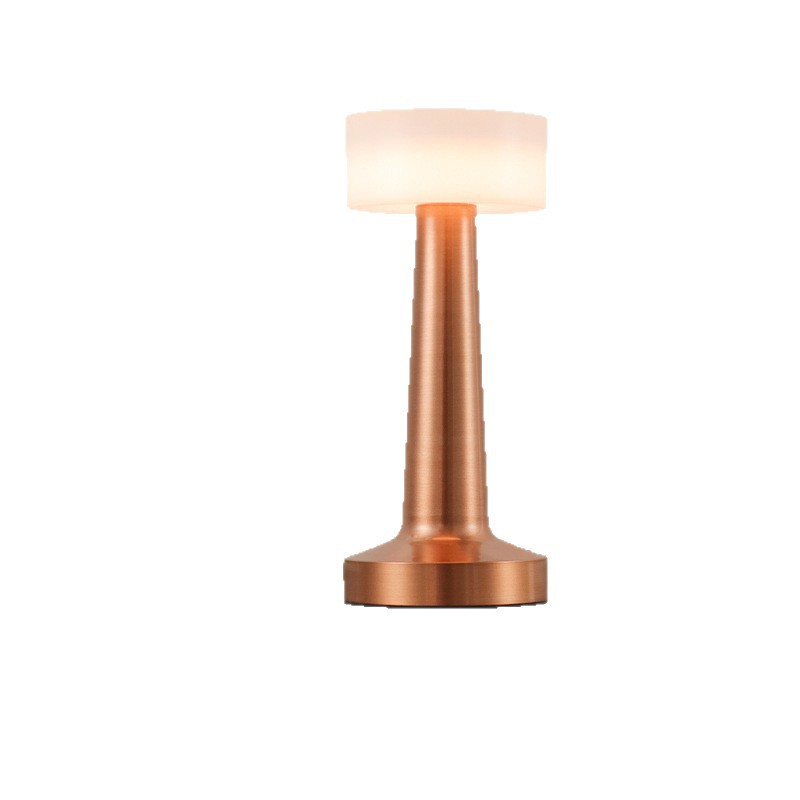 Lámpara de escritorio de barra de halteres metal creativo toque lámpara de noche lámpara de cabecera de la sala de estar lámpara de atmósfera transfronteriza lámpara de atenuación