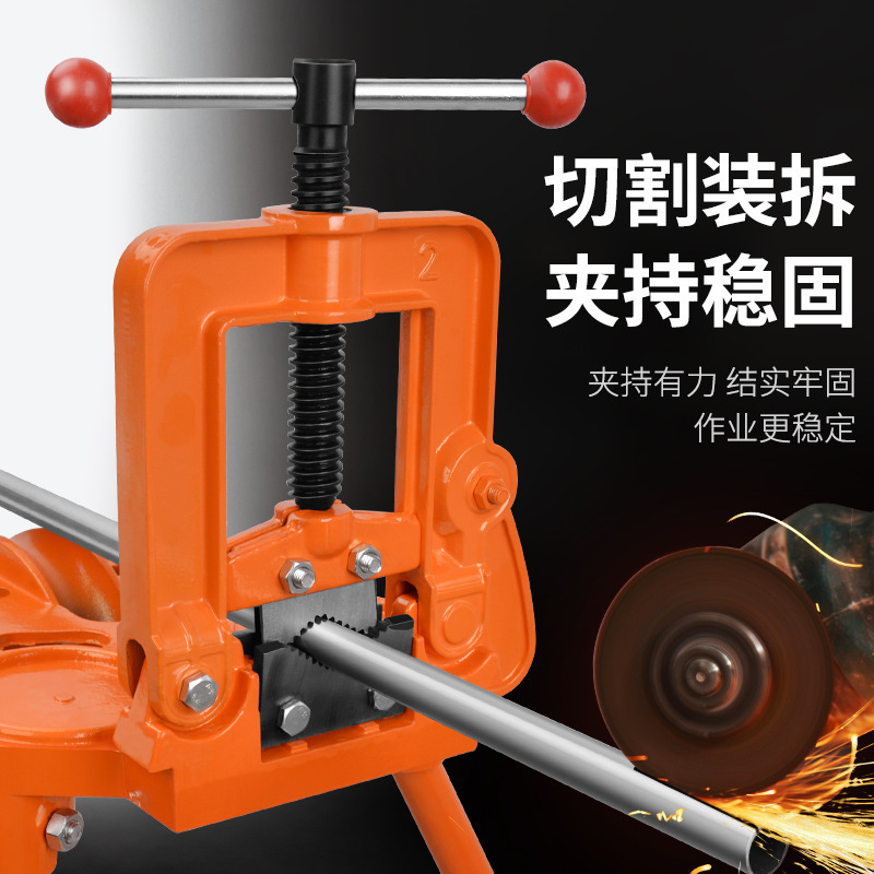 批发龙门钳重型夹钳多功能夹管钳三脚架台虎钳龙门钳夹台钳钳