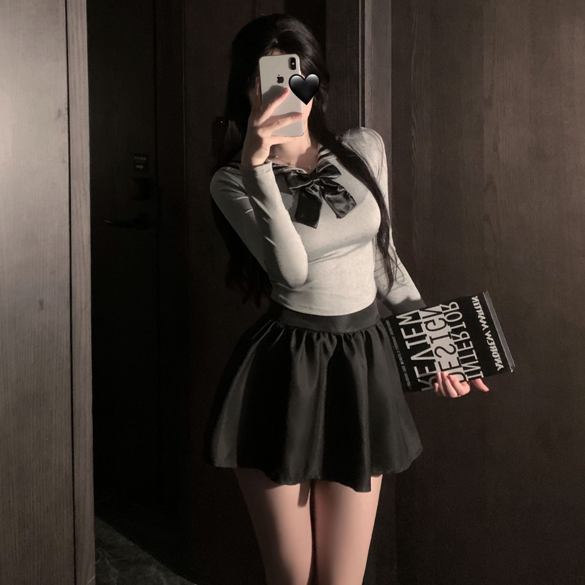 Sexy Lingerie, Hot and Sexy Miniskirt, Mature Campus Style, Tempting and Pure, Women's Casual Outfit, One-Piece Dropshipping