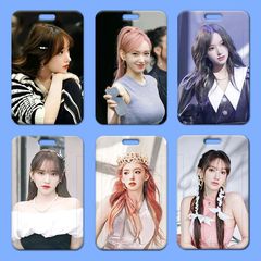 程瀟卡套批發塑料滑蓋學生校牌飯卡胸牌小卡工作證卡套門禁公交卡