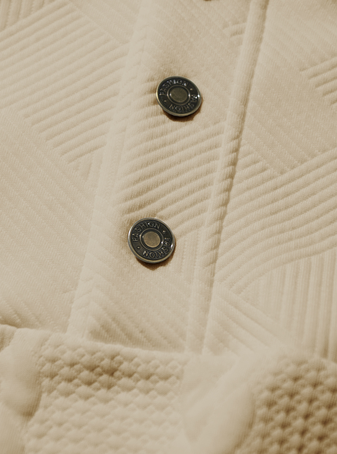 Pullover casual con colletto alla coreana e bottoni, stile transfrontaliero europeo e americano, tinta unita, lavorazione a maglia ampia e patchwork._voghion.com