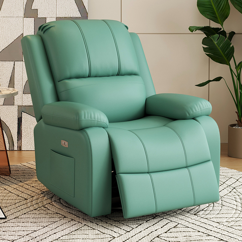 Sofá espacial de primera clase sala de estar doméstica manicuría belleza multifuncional se puede acostar masaje eléctrico mecedor perezoso