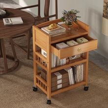 落地多层置物架收纳储物柜移动小推车零食客厅家用厨房多功能架子