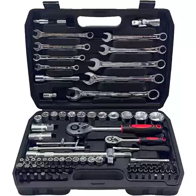 Mühərrik tənzimləmə alətləri: Socket Tool Set, Black - 82-piece-set-black