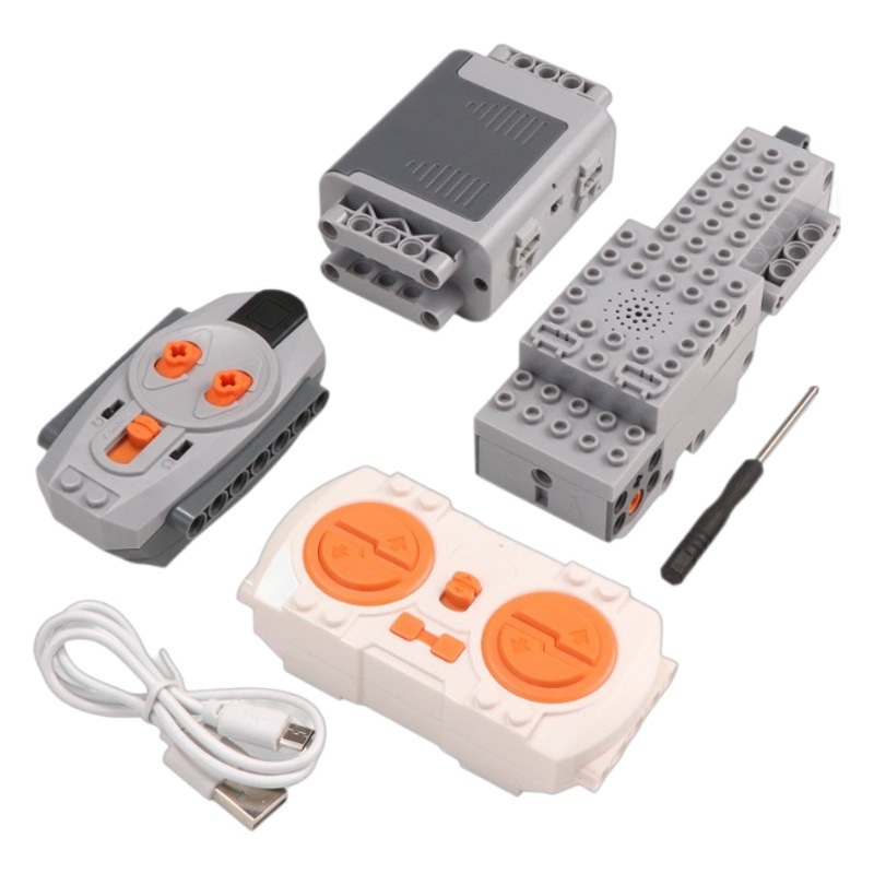 Ciencia y educación compatible con Lego MOC Power Technology Group App programación bloques PF piezas Motor montaje juguete control maestro