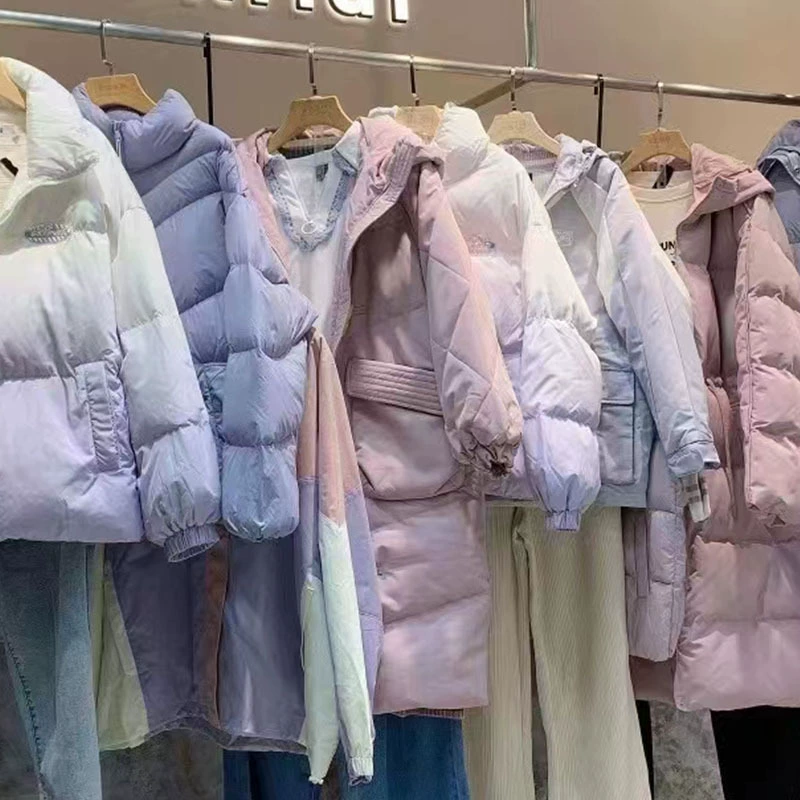 Senma 23 Зимний новый модный женский пуховик большого размера Joker, брендовая скидка, живая физическая поставка