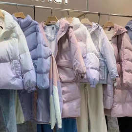 森马25冬季新款时尚百搭大码女装羽绒服外套品牌折扣直播实体批发