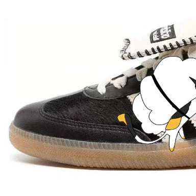 Кроссовки casual high-top (Путян Дексун) высокая версия, стиль мелкий белый клевер, размеры 35–45