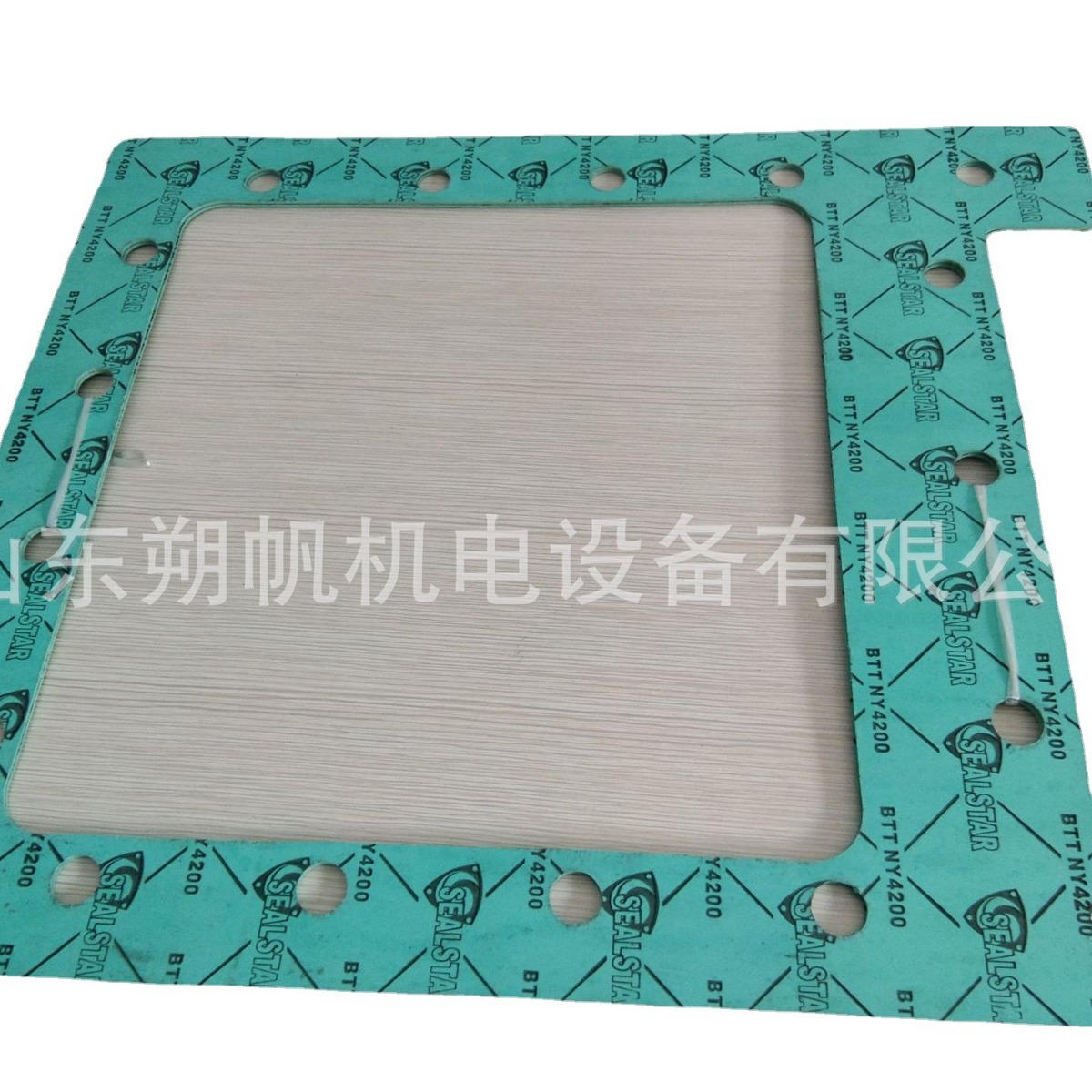 供应淄博淄柴6210船用柴油机配件空冷器法兰出口垫片6210-11-A019