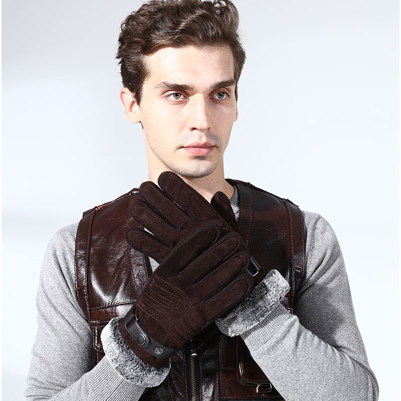 Z 모피 입 화살표 갈색