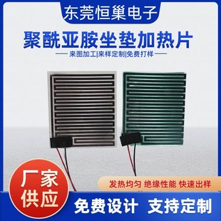 Customized Pet Electric Heating Film Heating Film Polyimide Heating Film USB Cushion Pet Pad Built-In Low Voltage