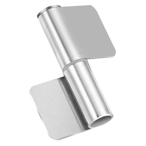 Detachable hinge 201 stainless steel flag-shaped hinge thickened non-hole electric welding removable fire door flag-shaped door hinge