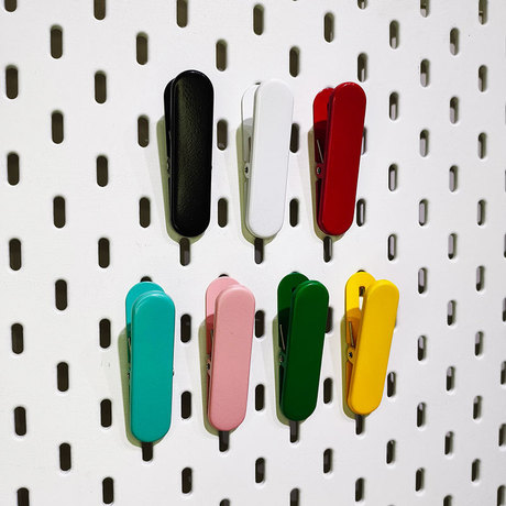 Mini Loose Leaf Metal Long-Tail Clips, File Folders, Book Clips, Binder Clips, S