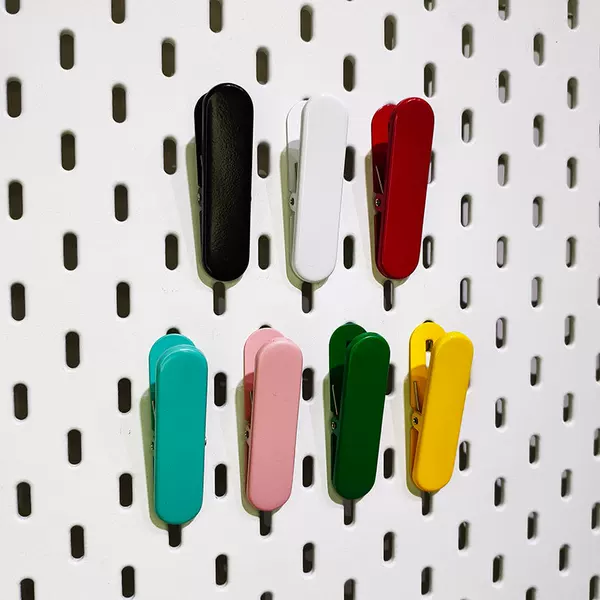 Metal Long-Tail Clips, File Folders, Book Clips, Binder Clips, Small Clips, Swallowtail Clips, Multi-Color Options, Memo Clips, Pp Clips